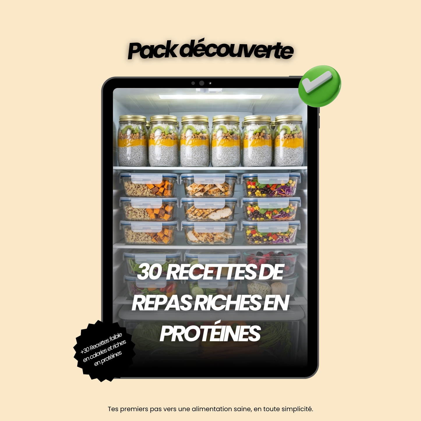 +125 Recettes Meal Prep — Mange bien, perds du gras, sans te priver